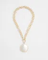 CHICO'S CONVERTIBLE SHELL PENDANT NECKLACE | CHICO'S