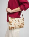 Chico's Cow-print-motif Convertible Bag In Neutral In Neutral