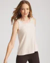 Chico's Cozy Tank Twinset In Neutral In Brown