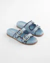 Chico's Danya Slide Shoes In Blue