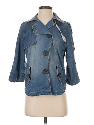 Pre-owned Chico's Denim Jacket In Blue