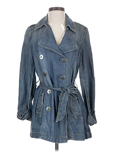 Pre-owned Chico's Denim Jacket In Blue