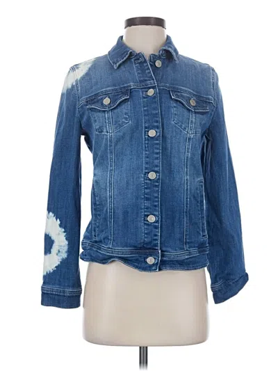 Pre-owned Chico's Denim Jacket In Blue