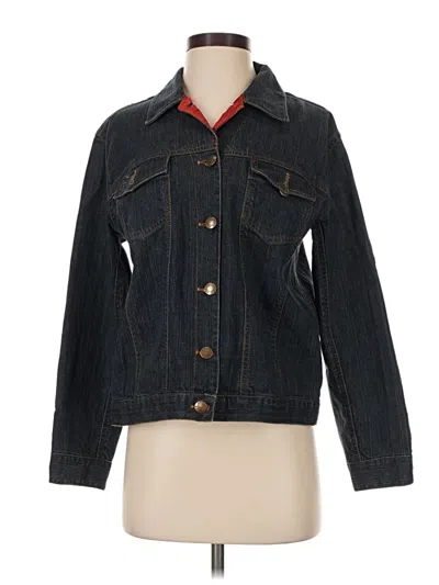 Pre-owned Chico's Denim Jacket In Blue