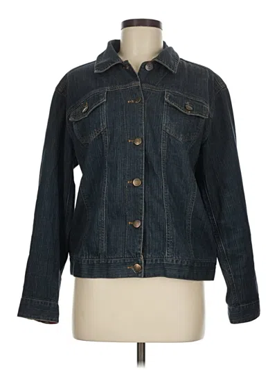 Pre-owned Chico's Denim Jacket In Blue