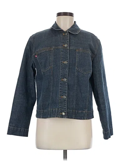 Pre-owned Chico's Denim Jacket In Blue