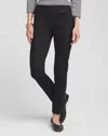 Chico's Denim Pull-on Ankle Jeggings In Black Size 12 |  In Black