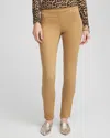Chico's Denim Pull-on Ankle Jeggings In Tan Size 16 |  In Camel