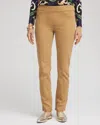 Chico's Denim Pull-on Jeggings In Tan Size 10 |  In Camel