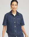 Chico's Denim Shirt Jacket