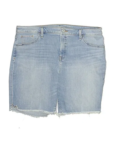 Pre-owned Chico's Denim Shorts In Blue