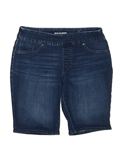 Pre-owned Chico's Denim Shorts In Blue
