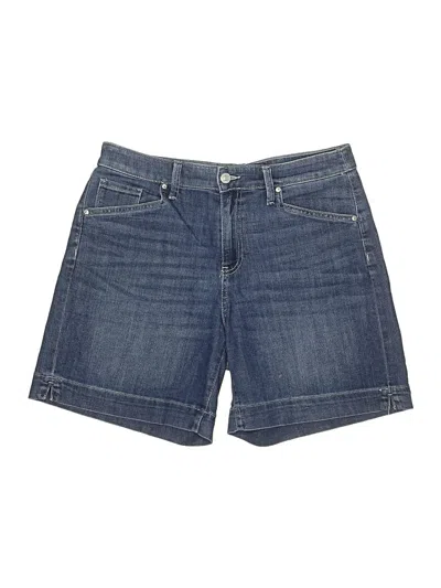 Pre-owned Chico's Denim Shorts In Blue