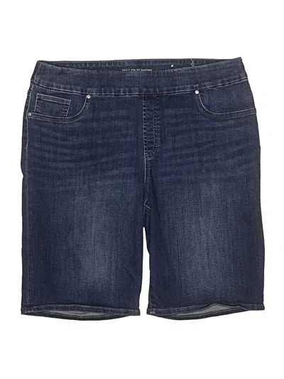 Pre-owned Chico's Denim Shorts In Blue