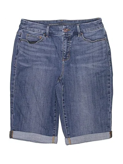 Pre-owned Chico's Denim Shorts In Blue