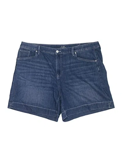 Pre-owned Chico's Denim Shorts In Blue
