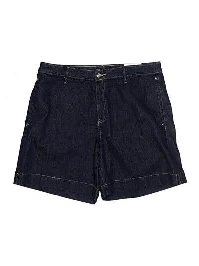 Pre-owned Chico's Denim Shorts In Blue