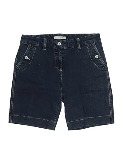 Pre-owned Chico's Denim Shorts In Blue