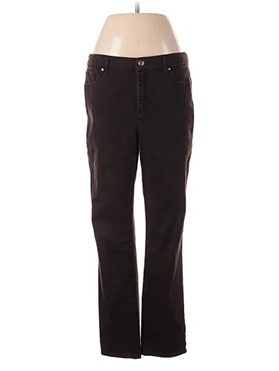 Pre-owned Chico's Design Casual Pants In Brown