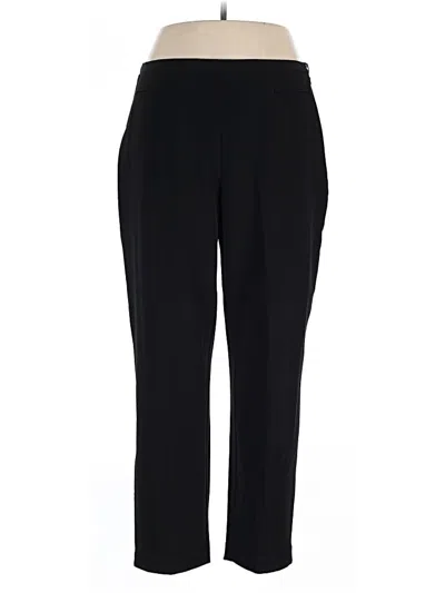 Pre-owned Chico's Design Dress Pants In Black