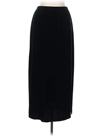Pre-owned Chico's Design Formal Skirt In Black