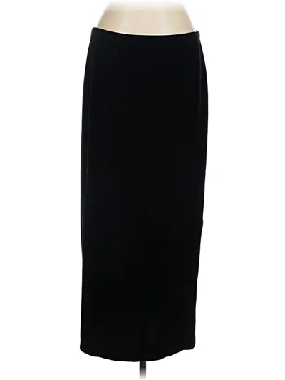 Pre-owned Chico's Design Formal Skirt In Black