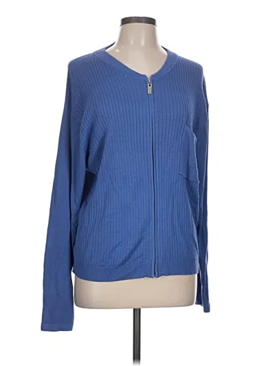 Pre-owned Chico's Design Jacket In Blue