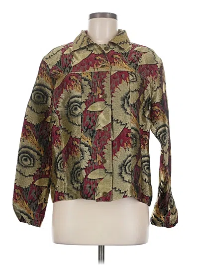 Pre-owned Chico's Design Jacket In Gold
