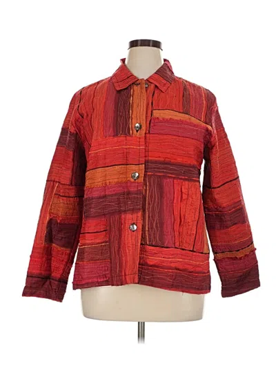 Pre-owned Chico's Design Jacket In Red