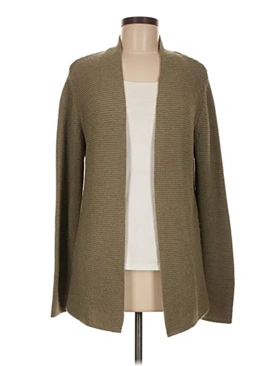 Pre-owned Chico's Design Kimono In Brown