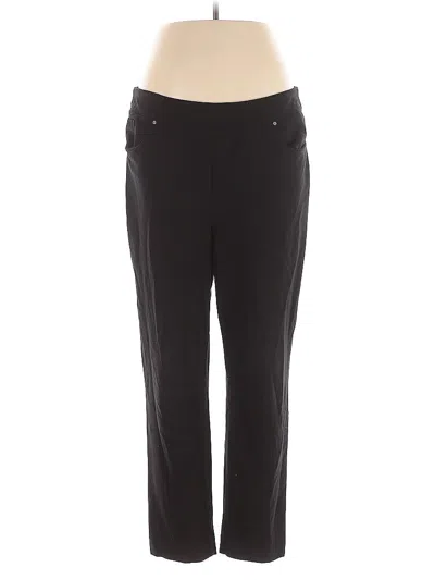 Pre-owned Chico's Dress Pants In Black