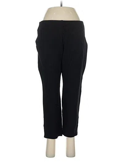 Pre-owned Chico's Dress Pants In Black