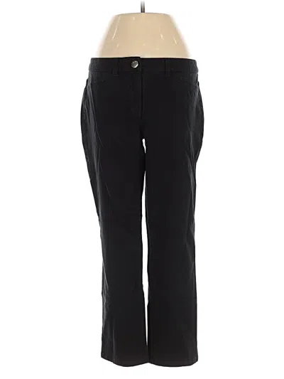 Pre-owned Chico's Dress Pants In Black