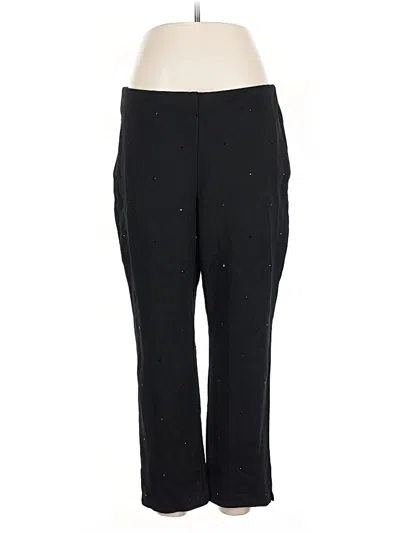 Pre-owned Chico's Dress Pants In Black