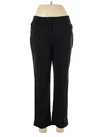 Pre-owned Chico's Dress Pants In Black