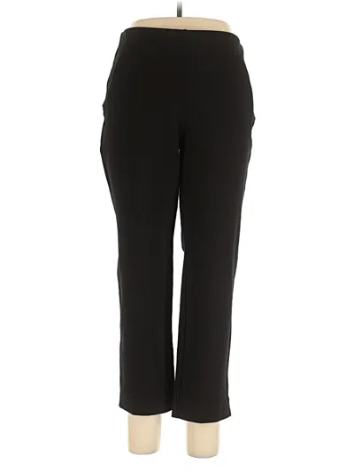 Pre-owned Chico's Dress Pants In Black