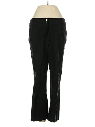 Pre-owned Chico's Dress Pants In Black