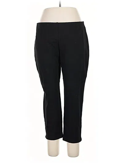 Pre-owned Chico's Dress Pants In Black