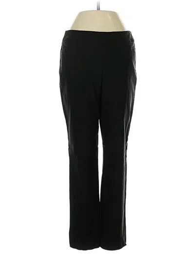 Pre-owned Chico's Dress Pants In Black