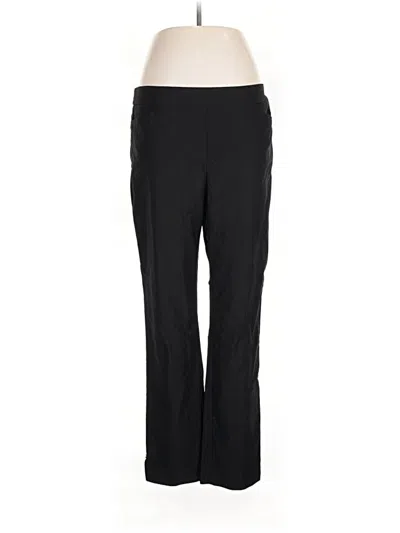 Pre-owned Chico's Dress Pants In Black