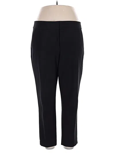 Pre-owned Chico's Dress Pants In Black