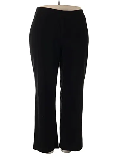 Pre-owned Chico's Dress Pants In Black
