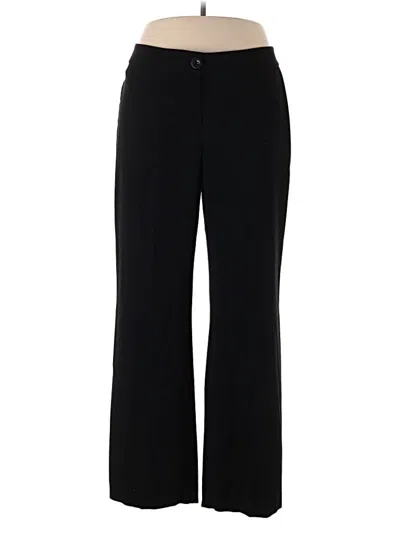 Pre-owned Chico's Dress Pants In Black