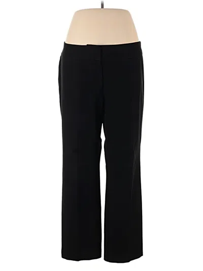 Pre-owned Chico's Dress Pants In Black