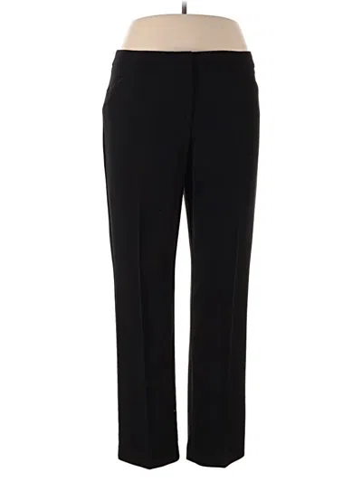 Pre-owned Chico's Dress Pants In Black