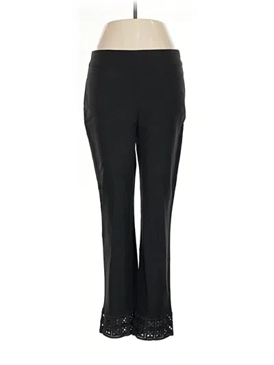 Pre-owned Chico's Dress Pants In Black