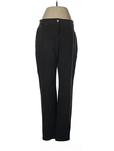 Pre-owned Chico's Dress Pants In Black