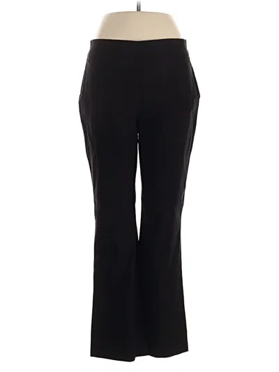 Pre-owned Chico's Dress Pants In Black