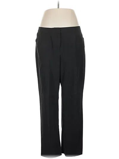 Pre-owned Chico's Dress Pants In Black