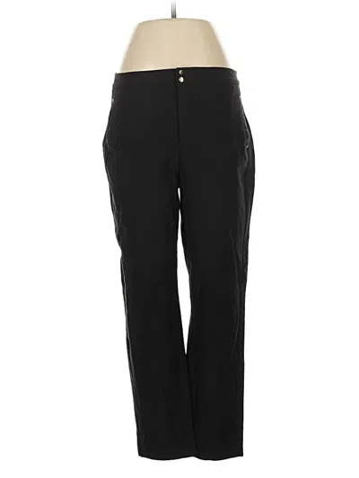 Pre-owned Chico's Dress Pants In Black